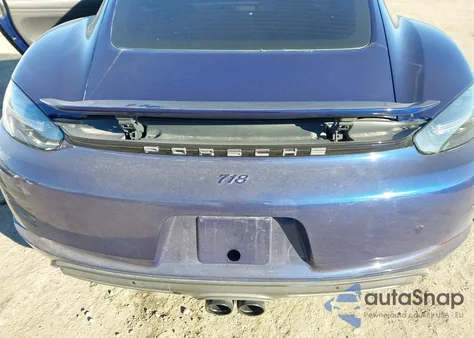 2020 Porsche 718 Cayman S из США, поврежденный, VIN WP0AB2A81LS275089